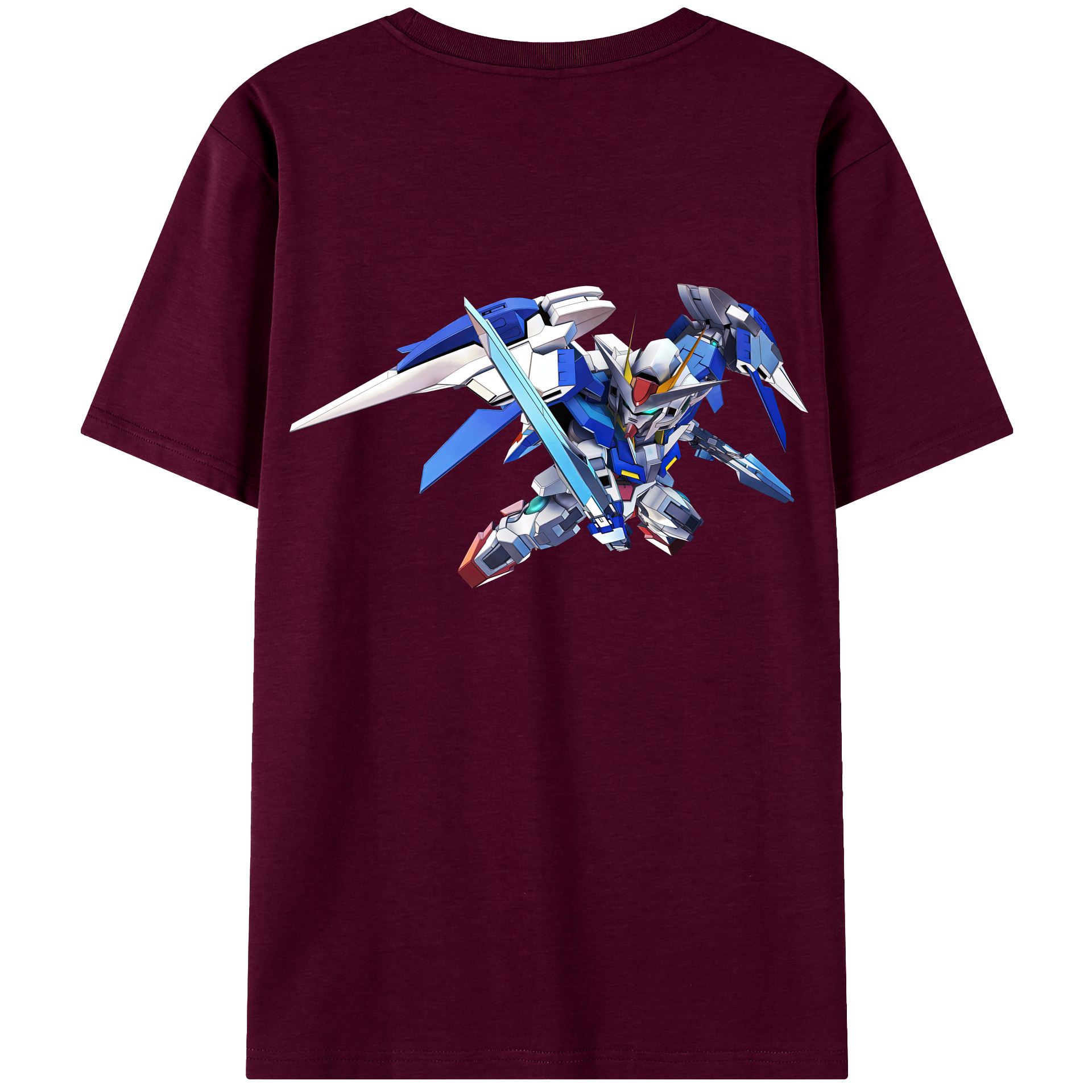 （画像用） 機動戦士ガンダム Mobile Suit Gundam レディース半袖Tシャツ(バックプリント)